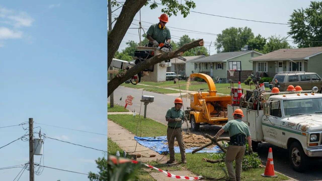 Tree Pruning in Claiborne, MD